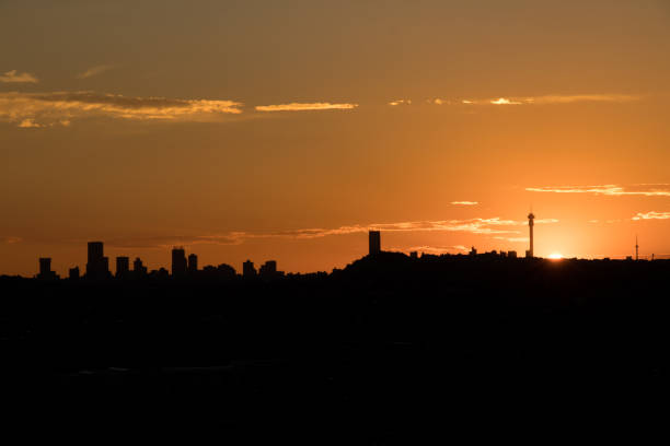 istock Johannesburg skyline sunset 1016199018