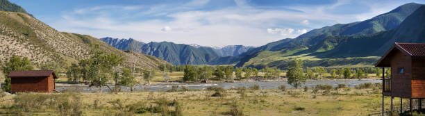 istock Panorama of a large valley 1016201074
