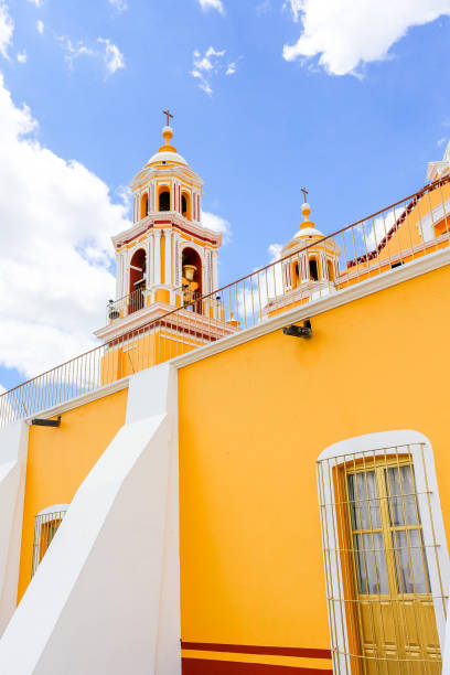 istock Yellow Church of Cholula 1016201336
