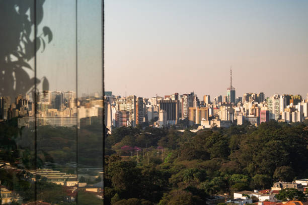 Sao Paulo cityscape stock photo