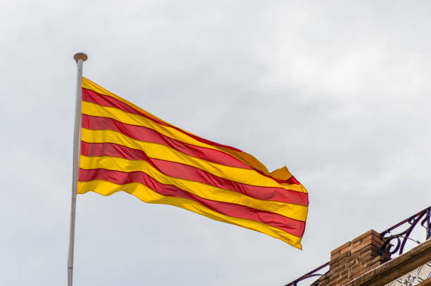 istock Flag of Catalonia. 1016237438