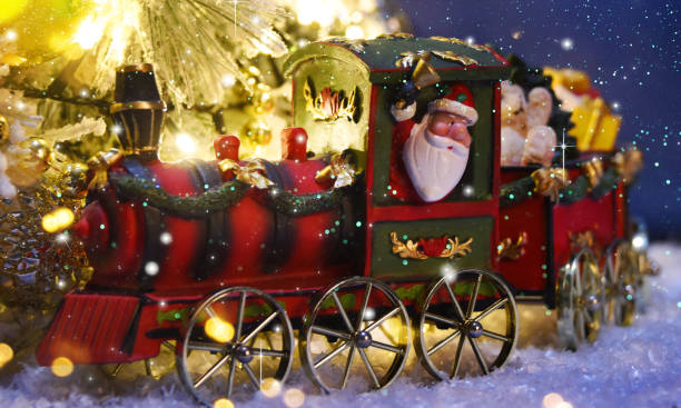 istock Christmas tree with decoration and lighting 1016250784