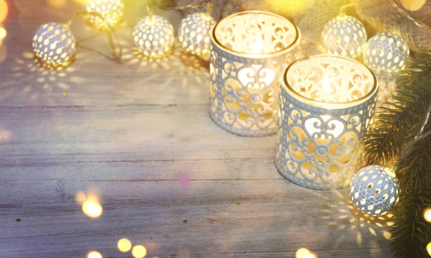 istock Christmas cozy decoration and lighting 1016250958