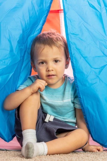istock Little boy at the playroom 1016273084