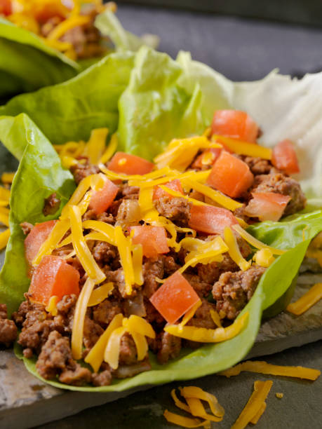 Low Carb - Lettuce Wrap Beef Taco