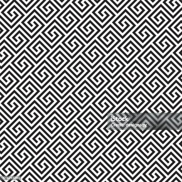 Labyrinthe Carré Diagonal Texture Modèle Moderne Rayé Vectorielle ...