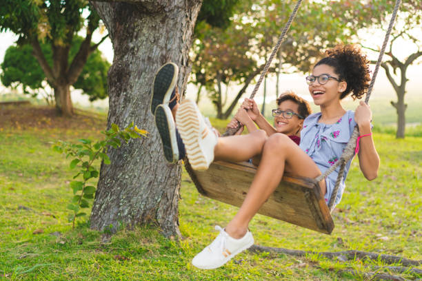 istock Children having fun in the public park 1016301910