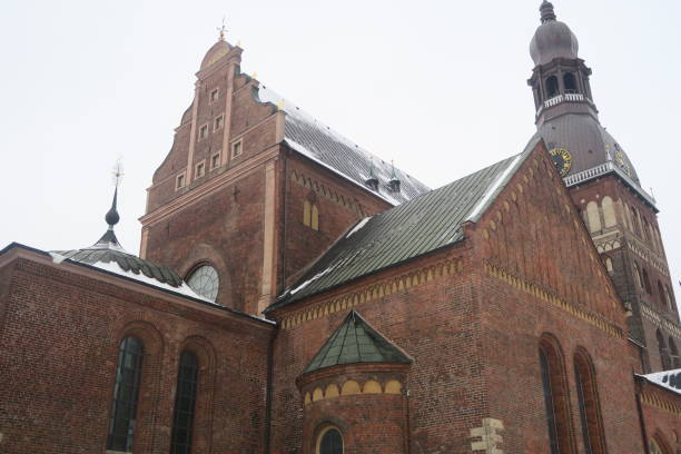 istock Architecture in Riga's Old Town in Riga, Latvia 1016317518
