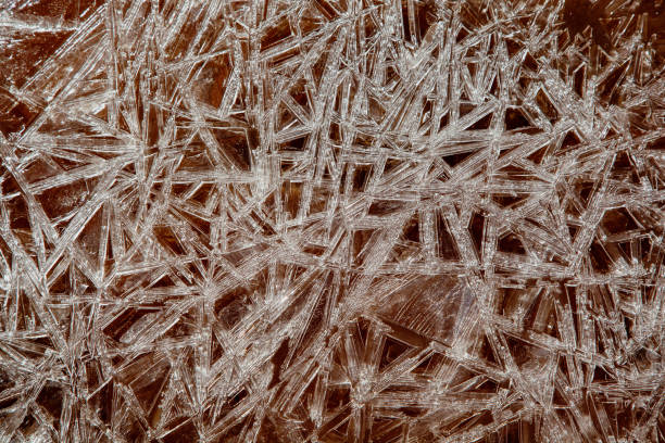 istock Background texture of icy straw on ground 1016348464