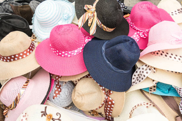 istock Pile of hats for sale 1016358032