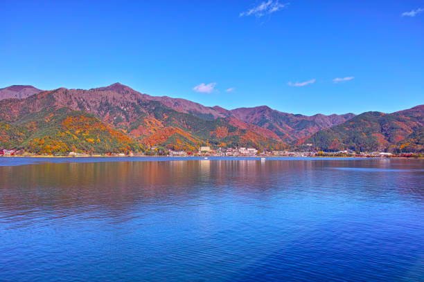 istock Kawaguchiko north coast area 1016358210