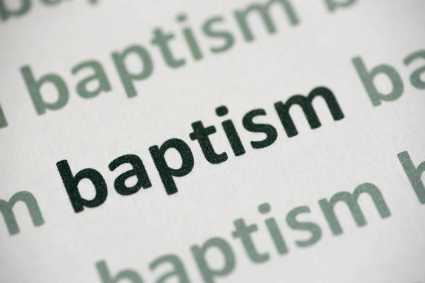 istock word baptism printed on paper macro 1016431814