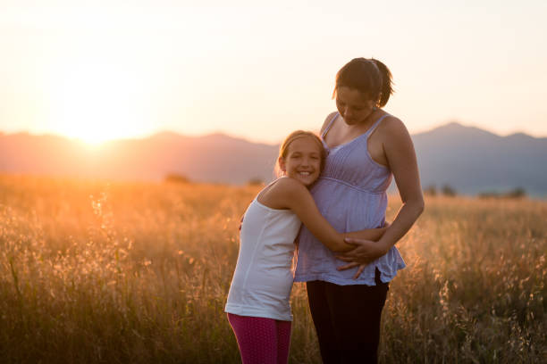 istock Mother and daughter affection. Family bonding. 1016456952
