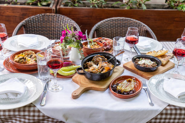 istock Variety of restaurant specialties 1016462840