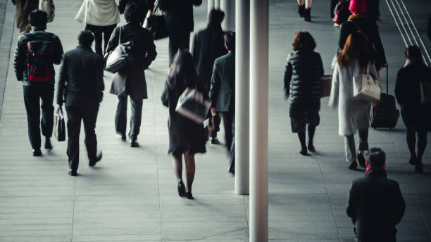istock Walking people in Japan 1016481774