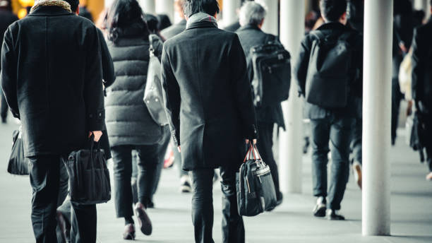 istock Walking people in Japan 1016481794