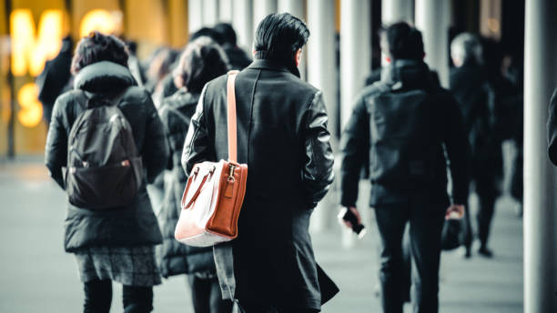 istock Walking people in Japan 1016481810