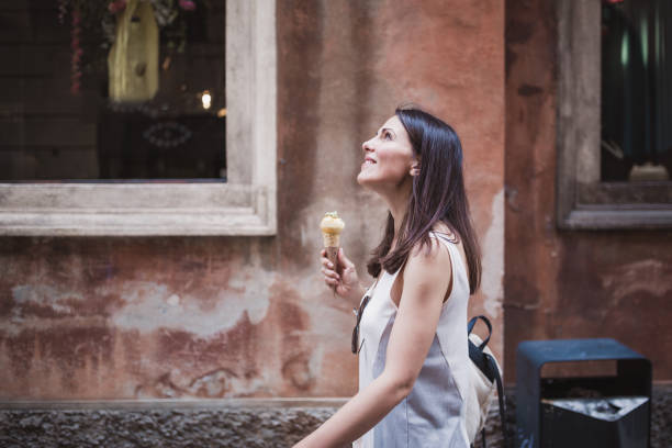istock Young women tourist discovering Italy 1016505272