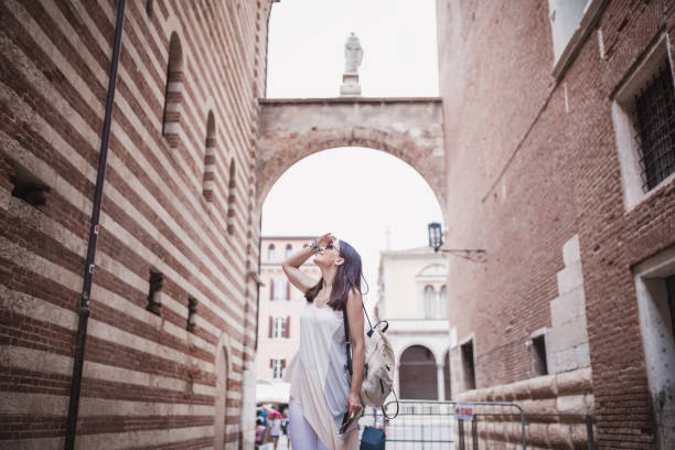 istock Young women tourist discovering Italy 1016507542