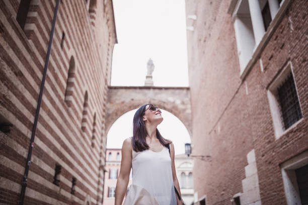 istock Young women tourist discovering Italy 1016507548