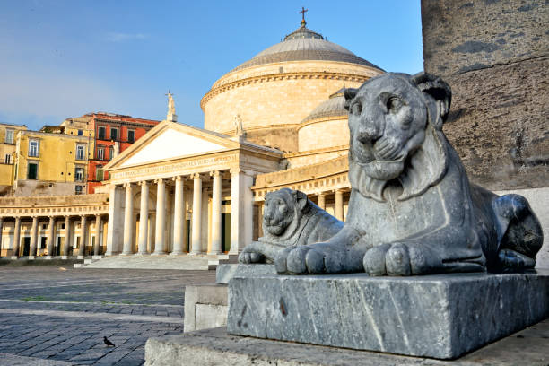 istock Piazza del Plebiscito in Naples 1016527588