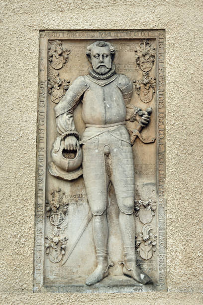 istock Tombstone in the church 1016532448