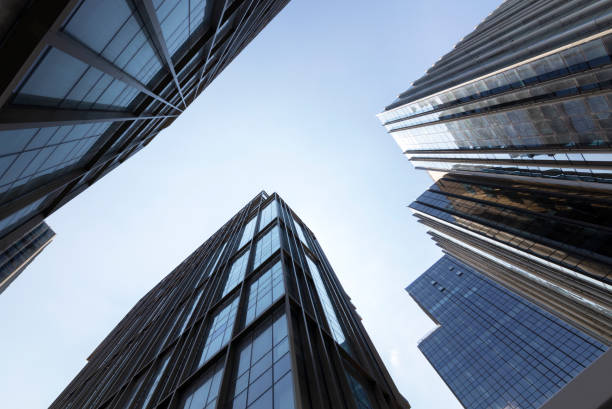 istock View of a contemporary glass skyscraper 1016536760
