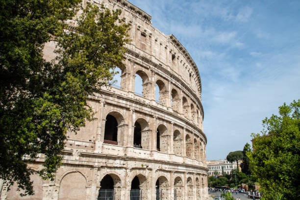 istock Ancient ruins in Rome (Italy) - Colosseum 1016538116