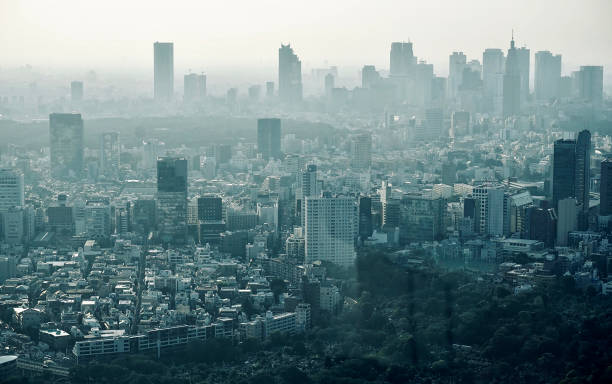 istock Tokyo in fog 1016553228