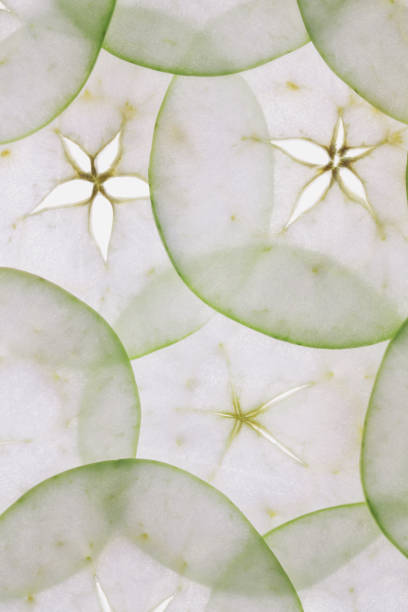 istock Translucent slices of apples 1016555528