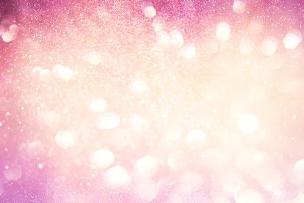 istock Glitter pink lights abstract background, silver and white, defocused 1016559536