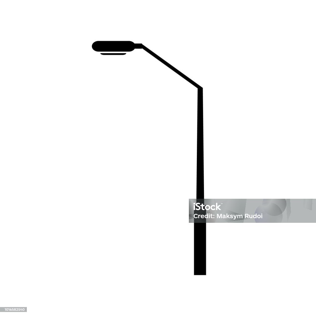 Lamp post icon Street Light stock vector