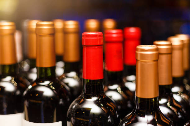 istock Wine bottles in the wine store. 1016582672