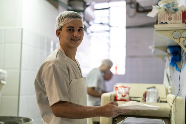 istock Portrait of a baker 1016588916