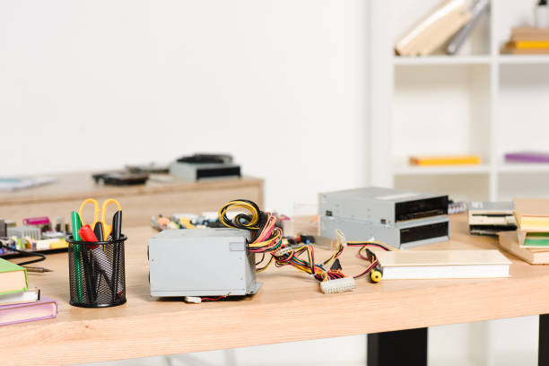 istock different equipment for engineering on tables in living room 1016602670