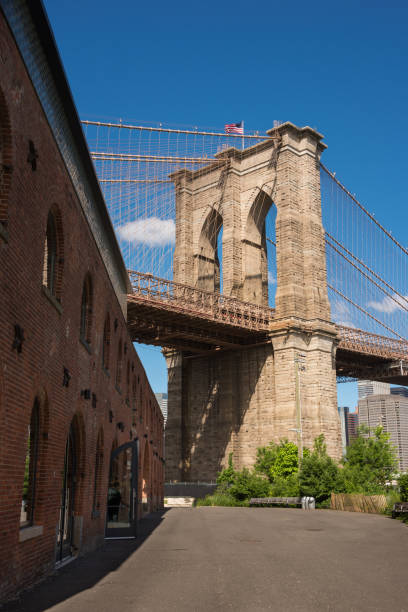 istock Brooklyn bridge in New York city 1016605786