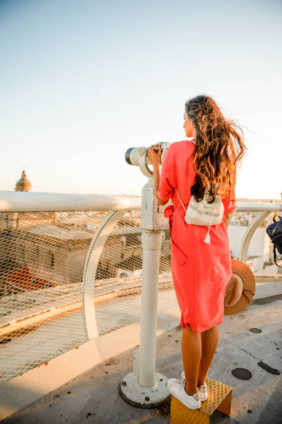 istock Woman enjoying the view. 1016608808