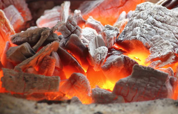 istock hot charcoal for made food on background 1016612156