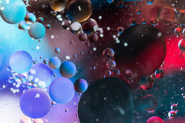 istock Macro oil and water multi colored abstract background 1016619894