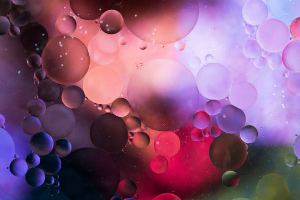 istock Macro oil and water multi colored abstract background 1016619966