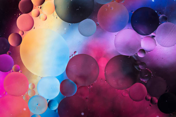 istock Macro oil and water multi colored abstract background 1016619980