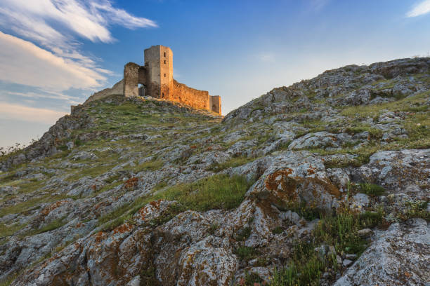 istock antique fortress ruins. Enisala 1016641960