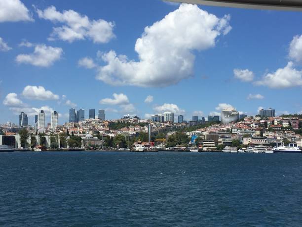 istock Beautiful clouds on istanbul bosphorus sea 1016647362