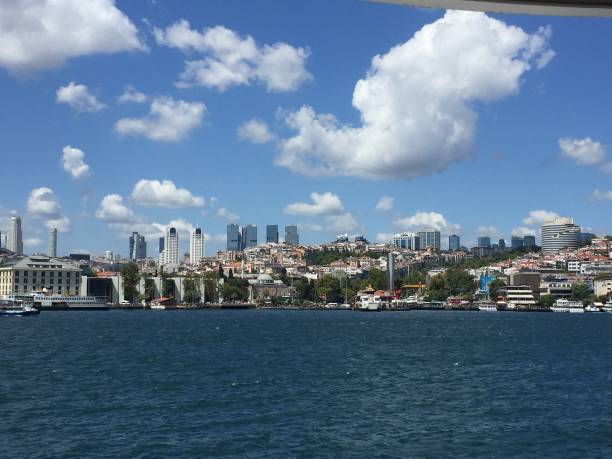 istock Beautiful clouds on istanbul bosphorus sea 1016647366