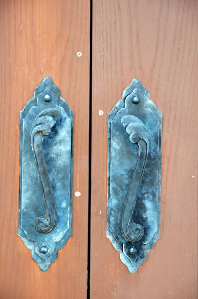 istock Fragment of old door 1016650776