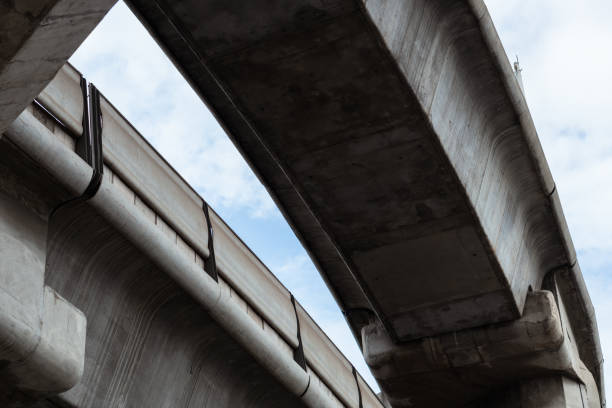 istock Abstract Urban – Concrete Train Bridge Bangkok 1016656016