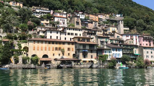 istock Lugano lake coastline 1016678370