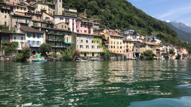 istock Lugano lake coastline 1016678428