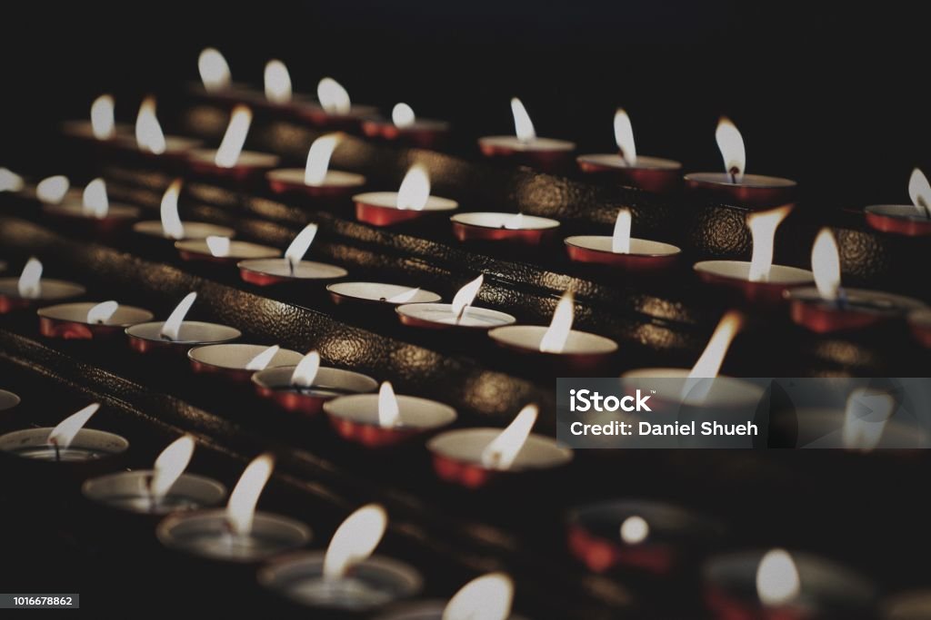 Church Candles Church candles Candle Stock Photo