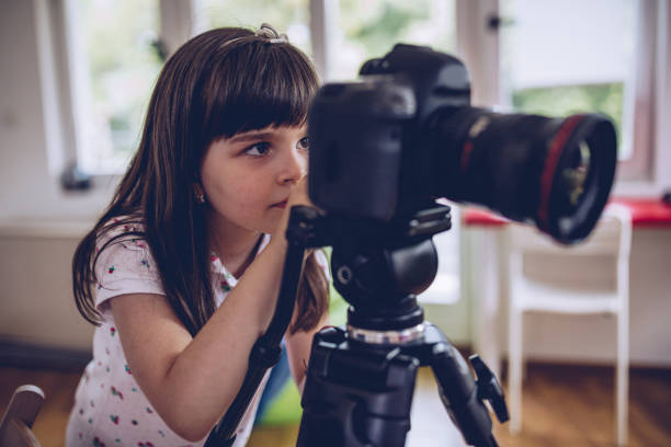 istock Girl learning about modern photography 1016697874